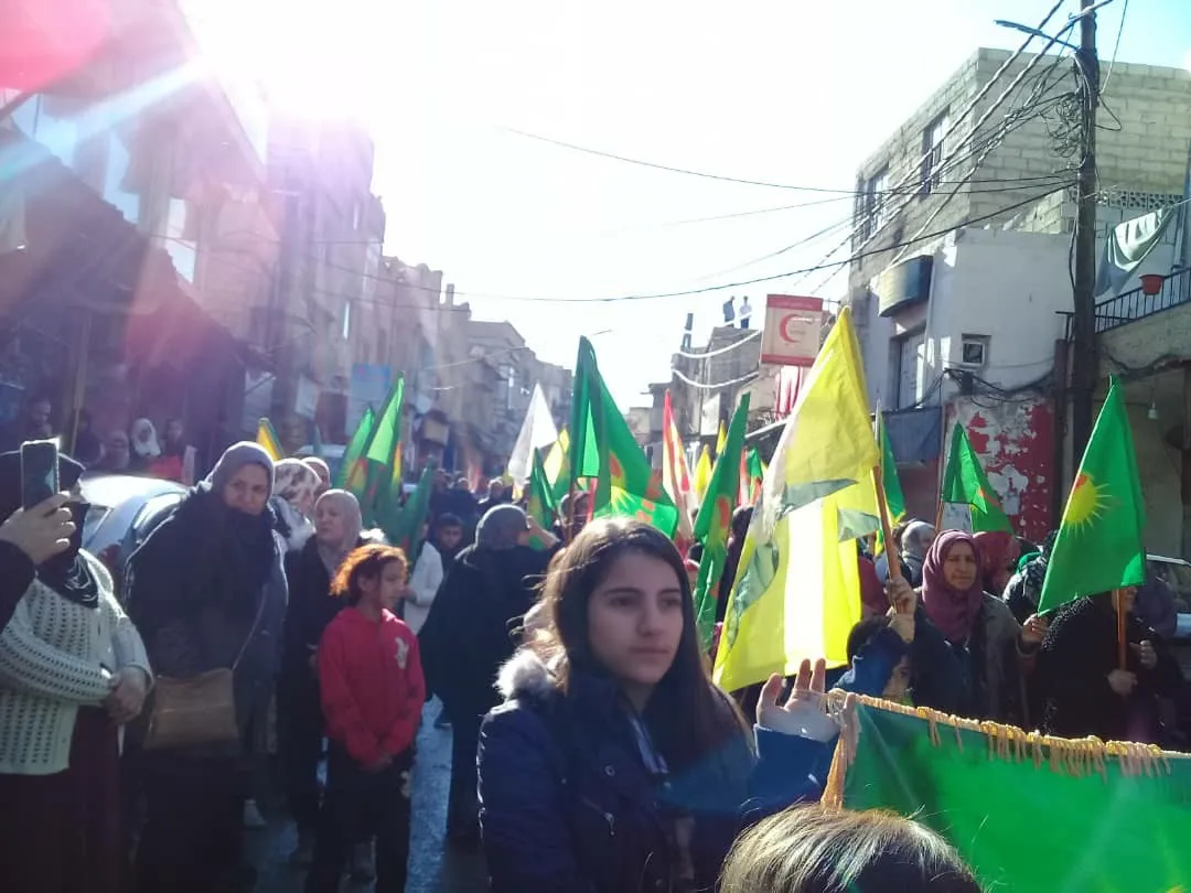 Demo in Damascus demand freedom for leader Ocalan