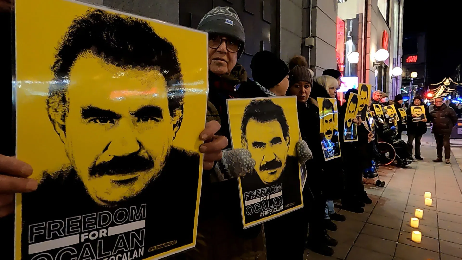 Protest in Stockholm to denounce isolation on leader Ocalan
