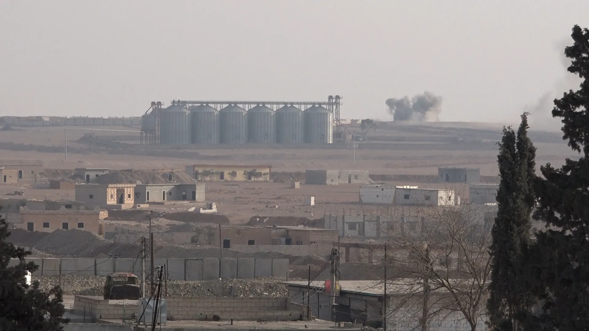 Violent clashes in Ain Issa countryside