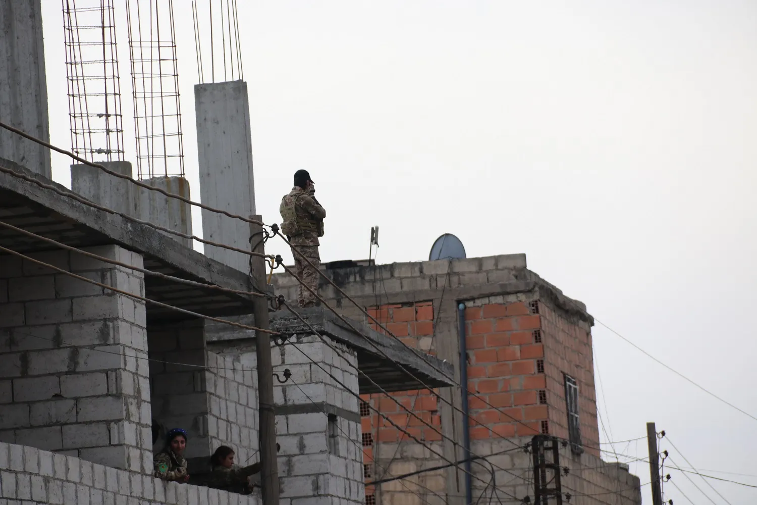 ​​​​​​​HPC participate in the search and sweep operations within the neighborhoods of Hasaka