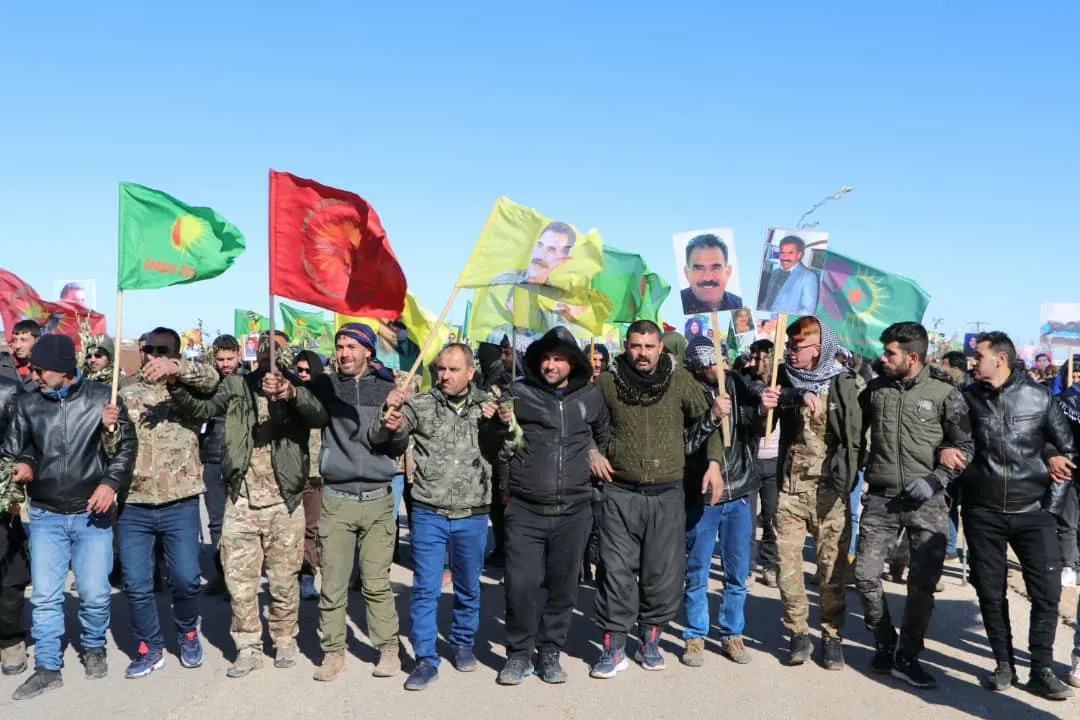 Tens of thousands demonstrated in Sherawa District