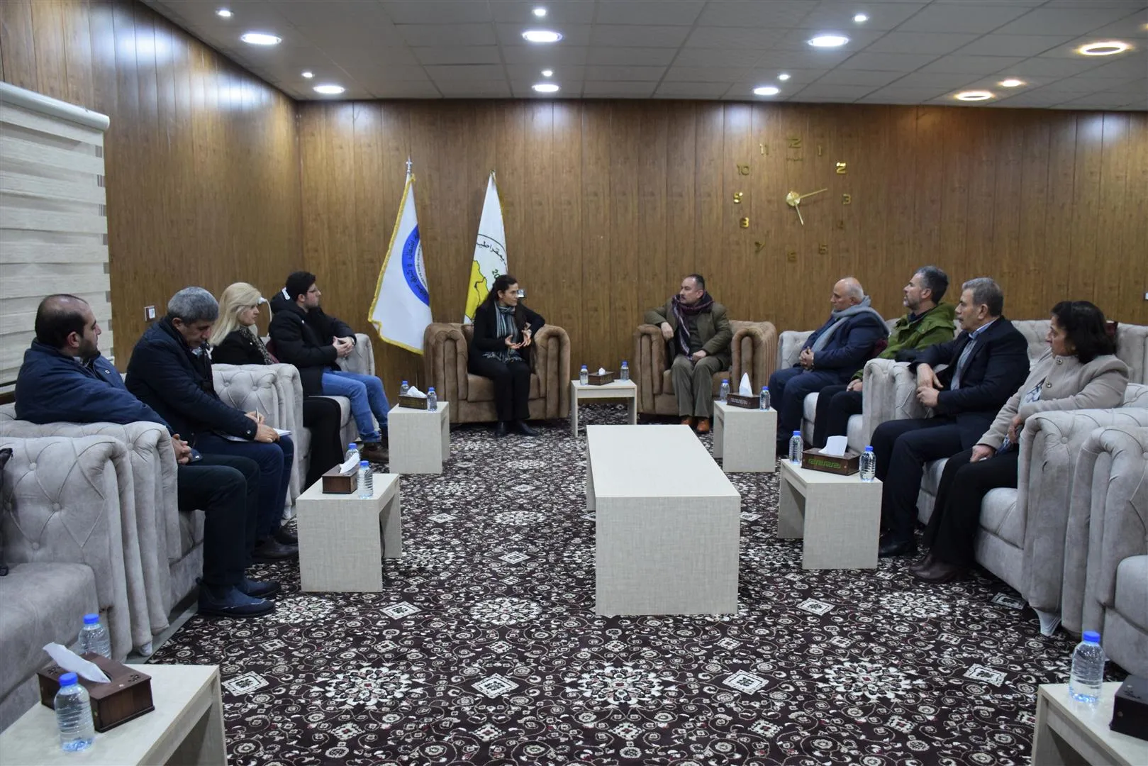 Ilham Ahmed meets Afrin representatives