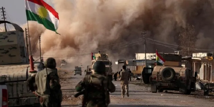 Peshmerga forces attacked with Katyusha rockets in Hewlêr