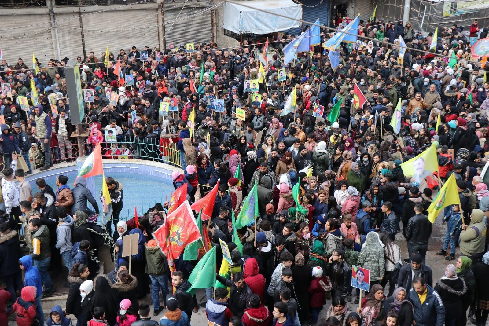 Mass demonstration in Aleppo calls for Afrin liberation