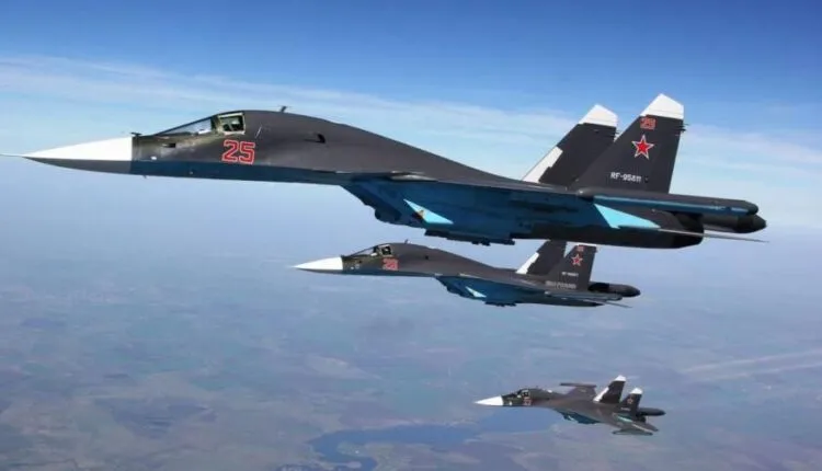 ​​​​​​​Russian warplanes launch more than 20 air raids on the desert