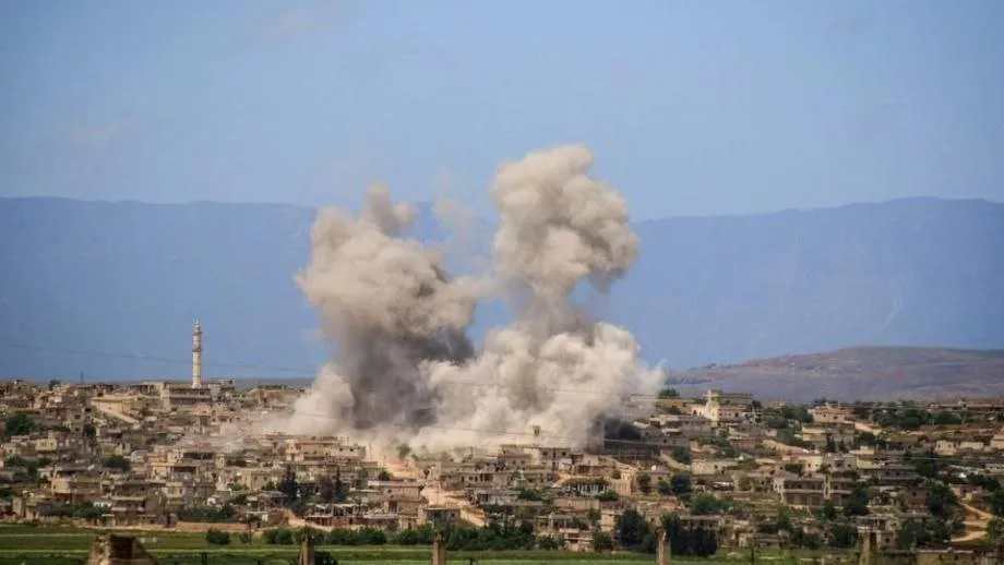 Damascus forces target Fuel market in Idlib countryside
