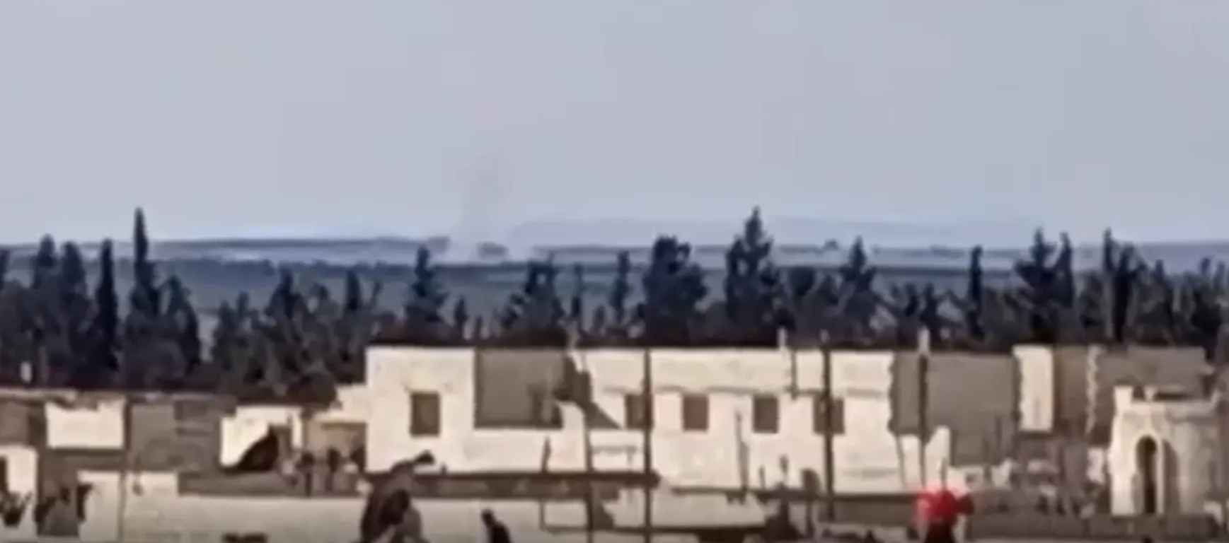 Turkish occupation shells Tel-Riffat district in Shahba