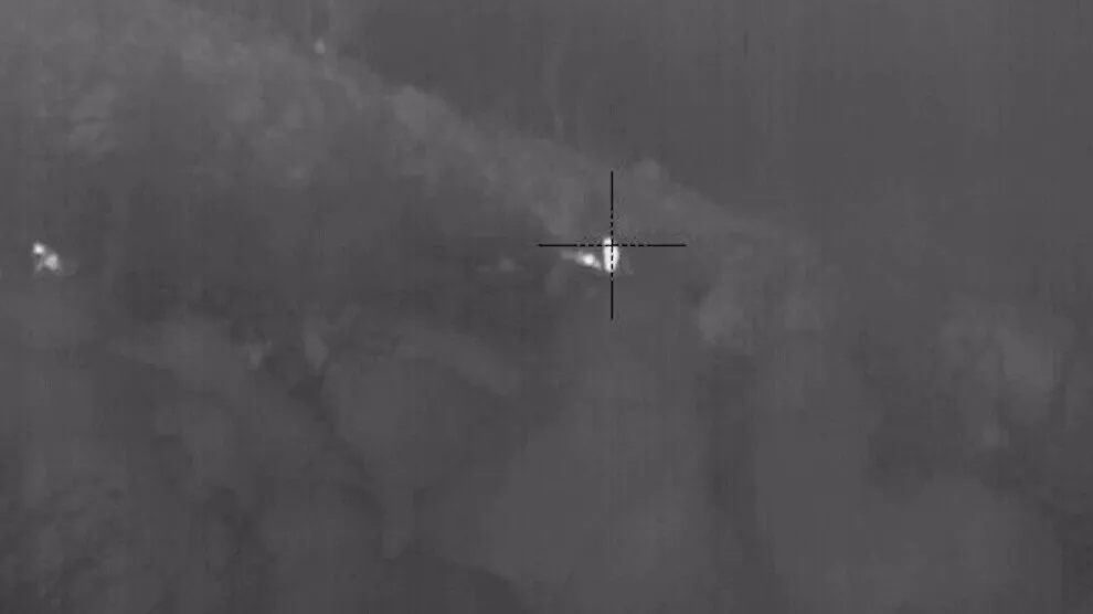 ​​​​​​​Footage of HPG guerrillas' action in Zap