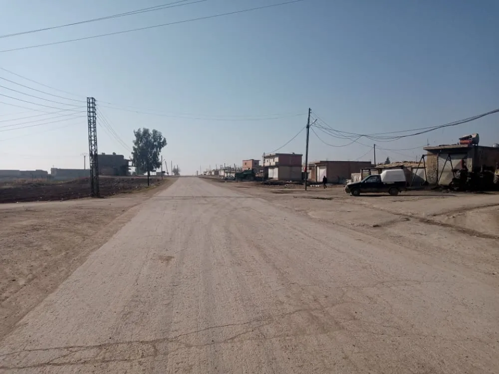 Turkish occupation army bombs two villages north of Zarghan