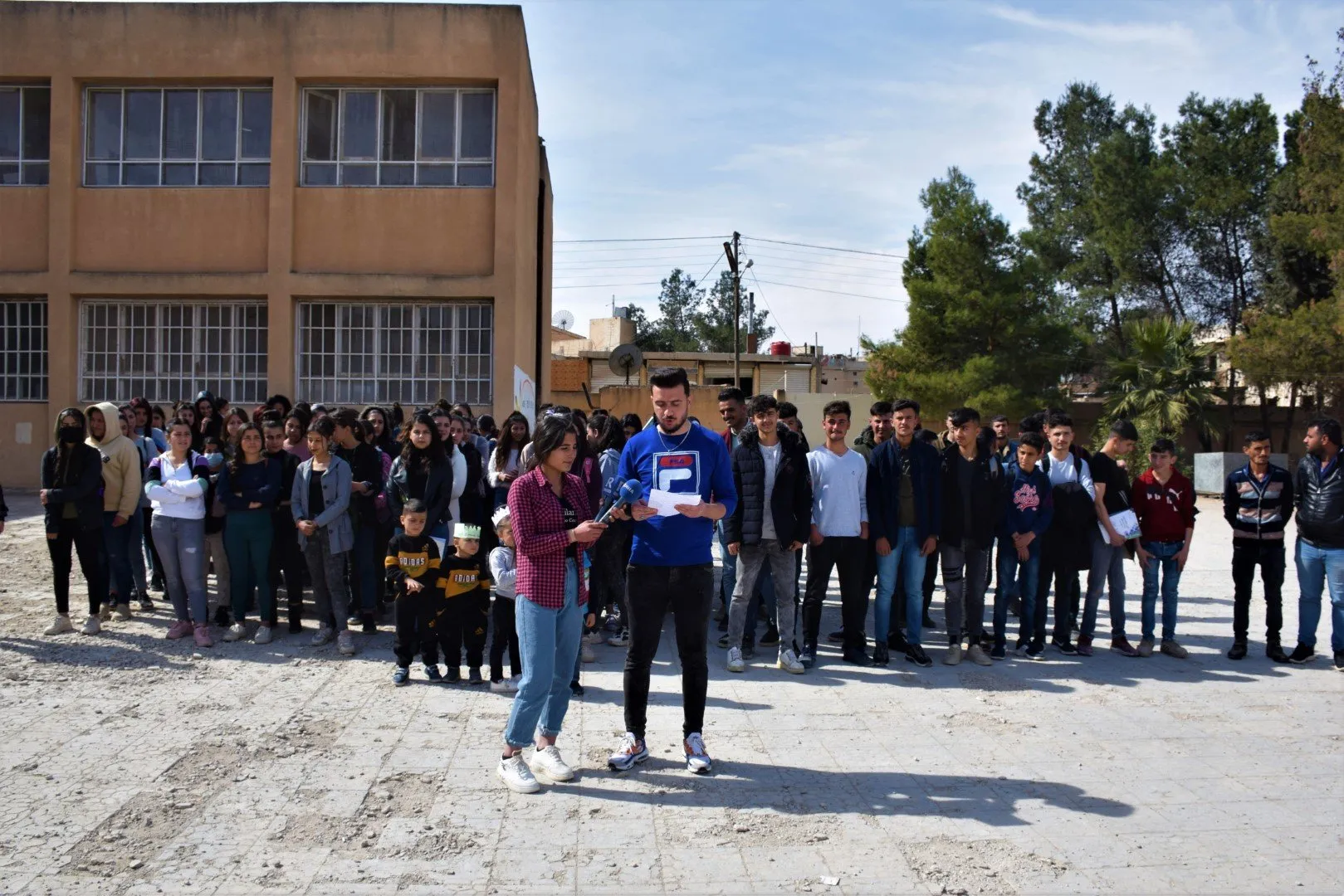 Rojava students- teachers call for official recognition to Kurdish