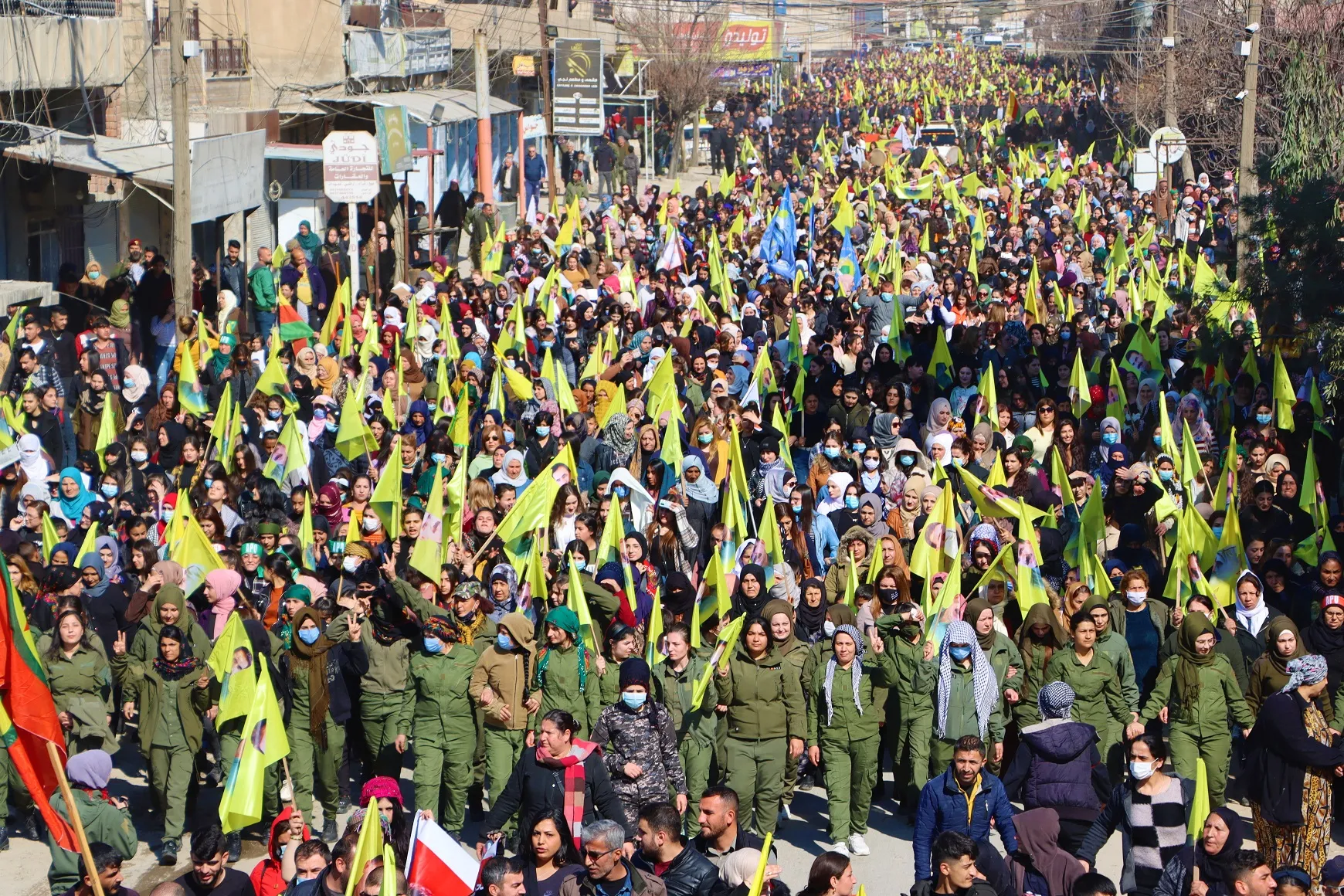 Hasaka Canton with all its components and regions condemn the international conspiracy
