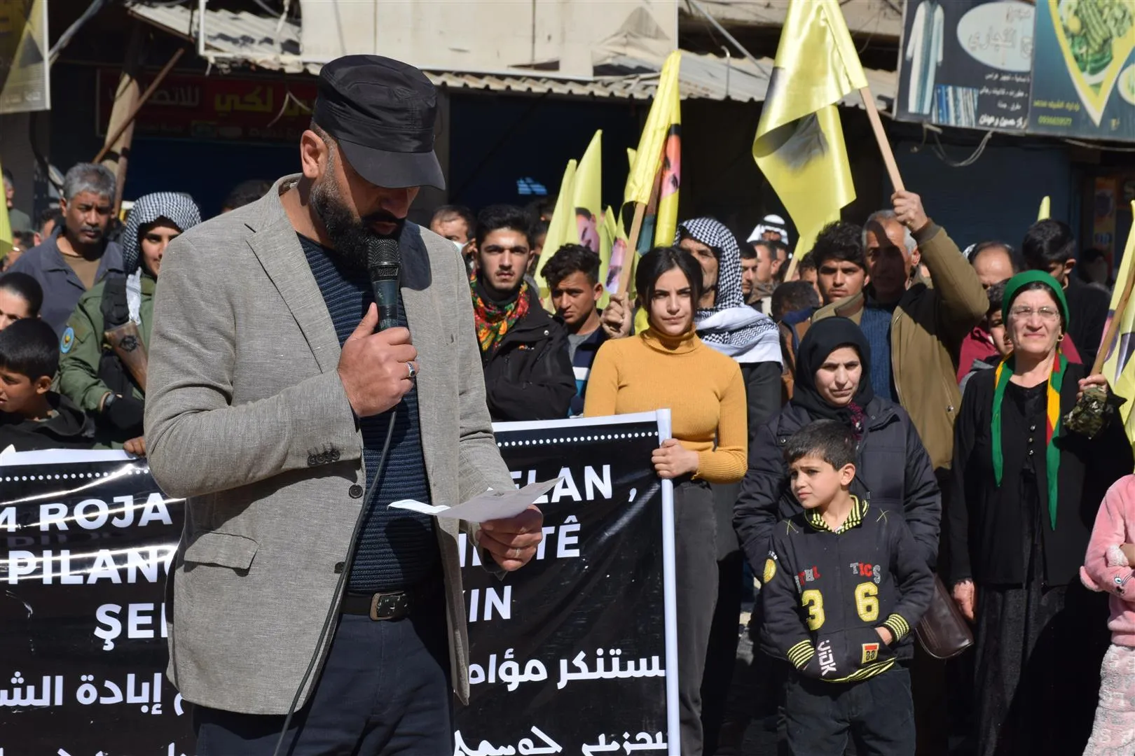 Hasaka Canton with all its components and regions condemn the international conspiracy