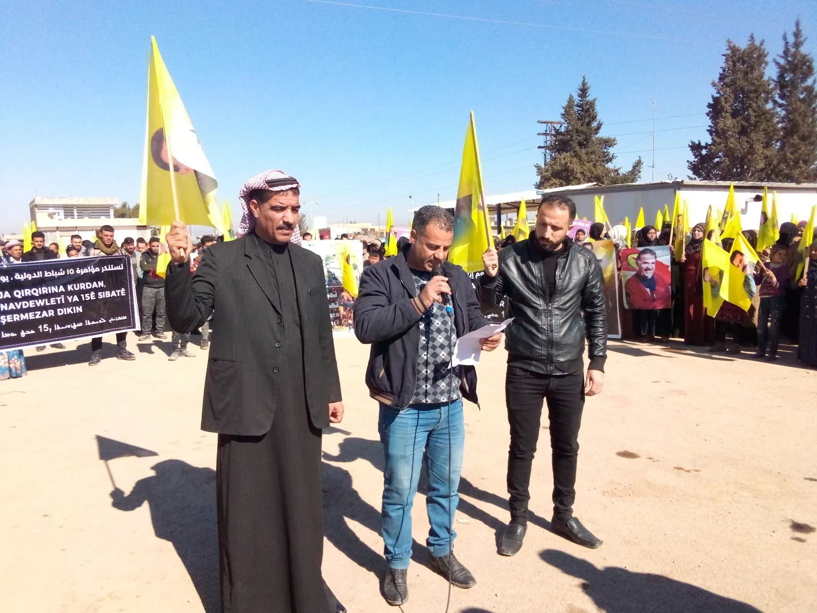 ​​​​​​​People of Tel Hamis: Leader Ocalan's resistance thwarted all conspiracies