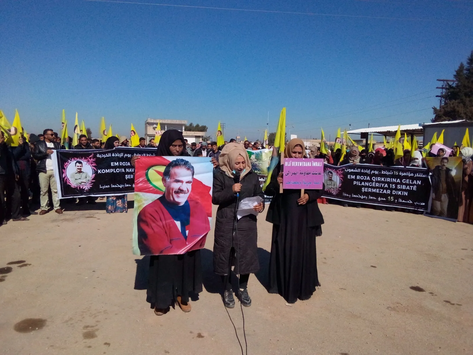 ​​​​​​​People of Tel Hamis: Leader Ocalan's resistance thwarted all conspiracies