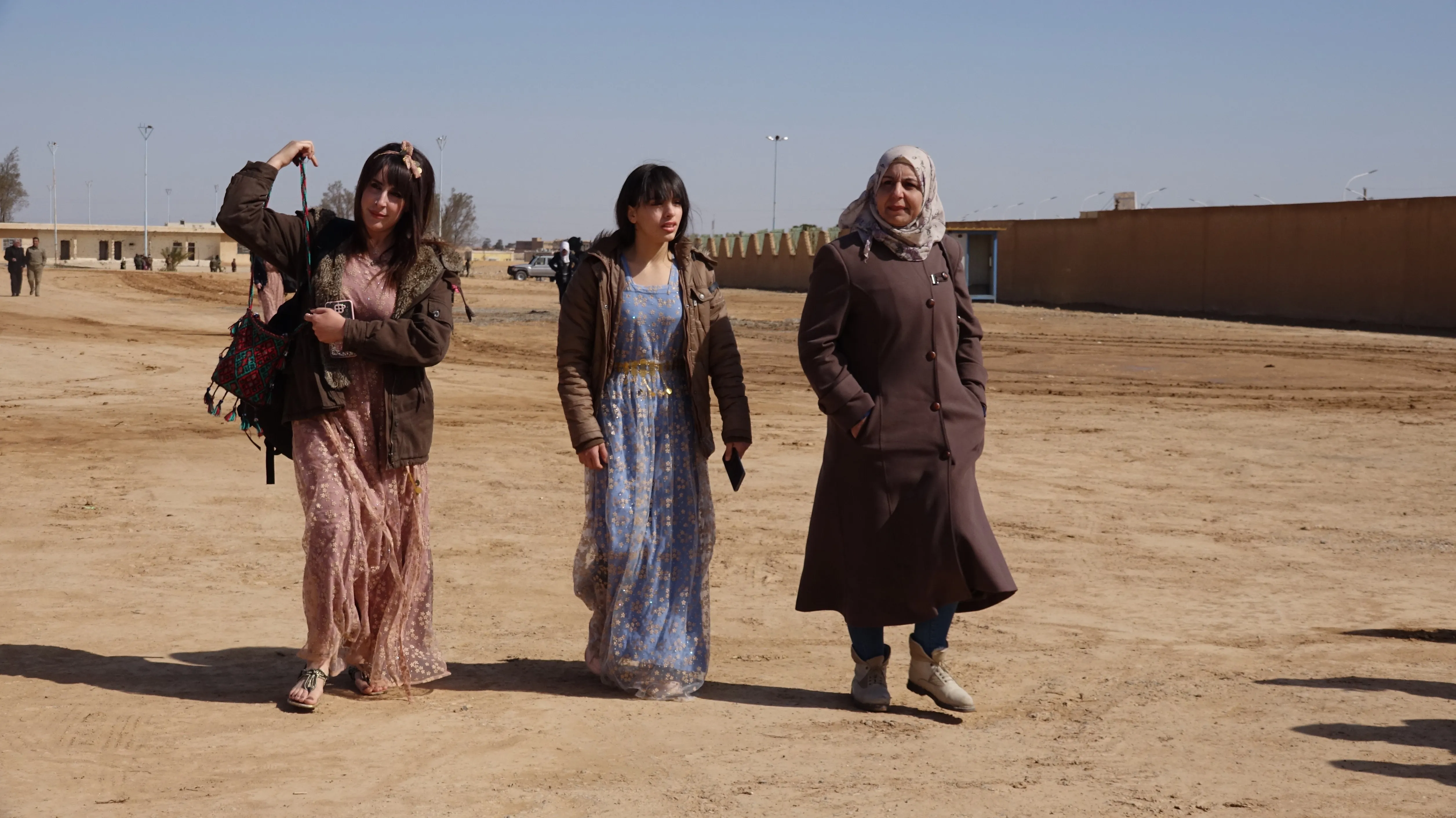 Tabqa people flock to the Sports City to celebrate Newroz 2022