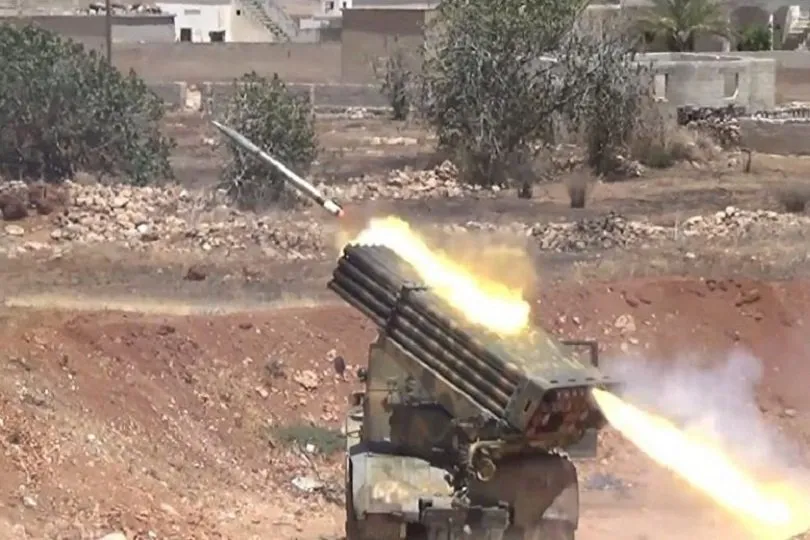 Damascus government forces target villages and towns in Jabal al-Zawiya