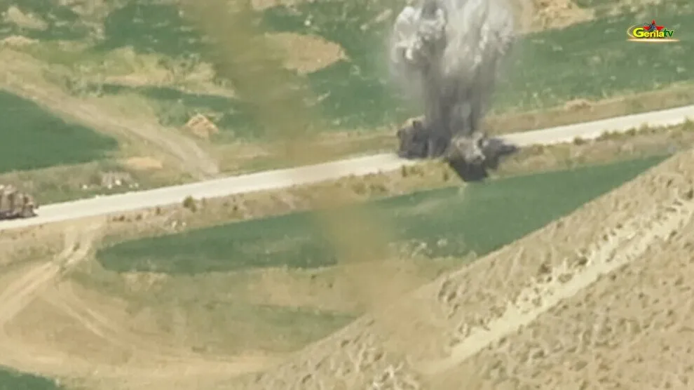 Footage of YJA Star operation against Turkish occupation army