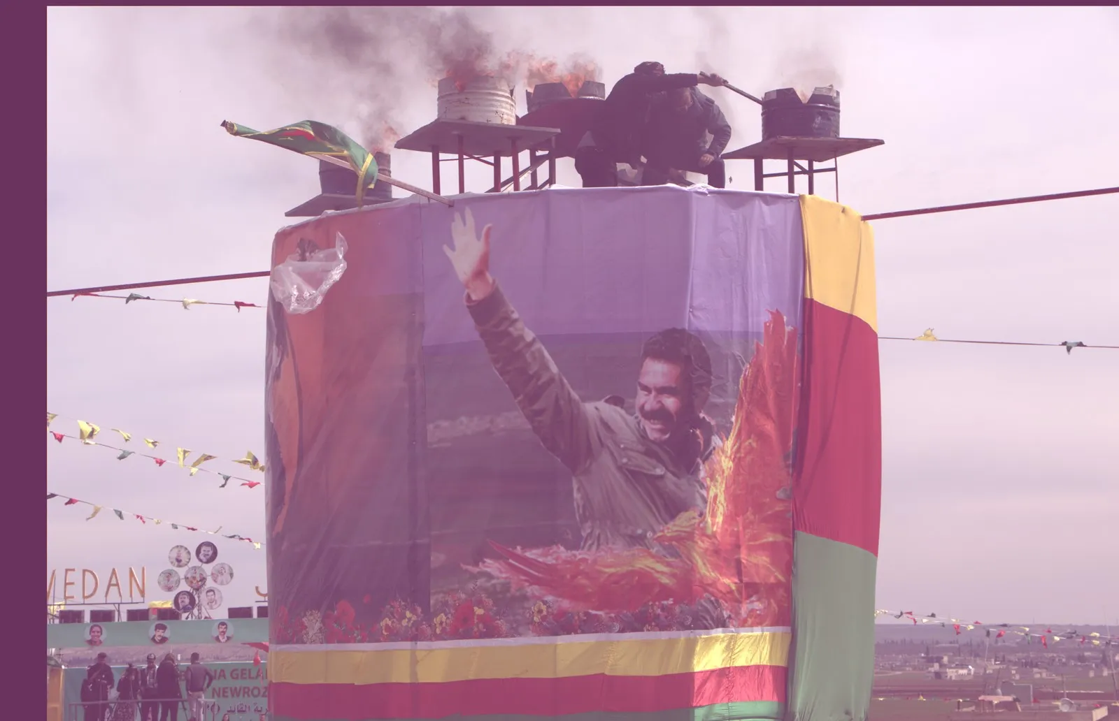 Newroz fire 2022 lit in NES's celebration squares