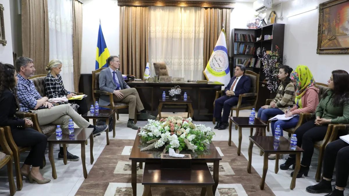 AANES hands over 2 women and their 2 children from ISIS’ families to Sweden
