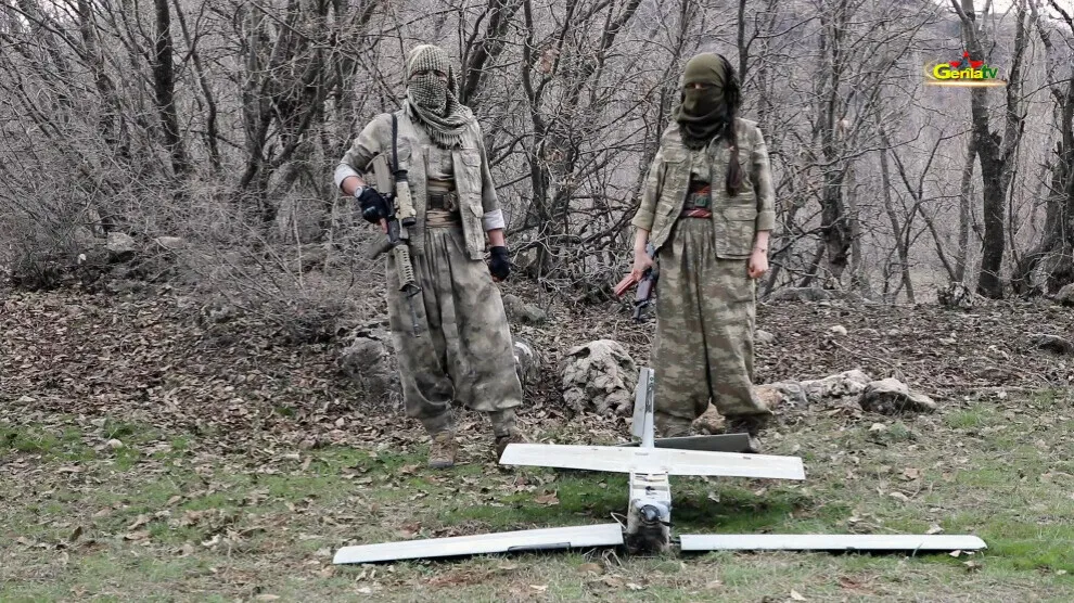 HPG shoots down Turkish drone in People's Defense Areas