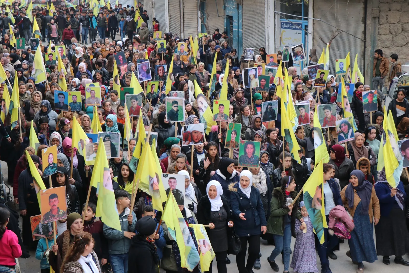 Mass demonstration in Aleppo condemns occupation of Afrin on its fourth anniversary