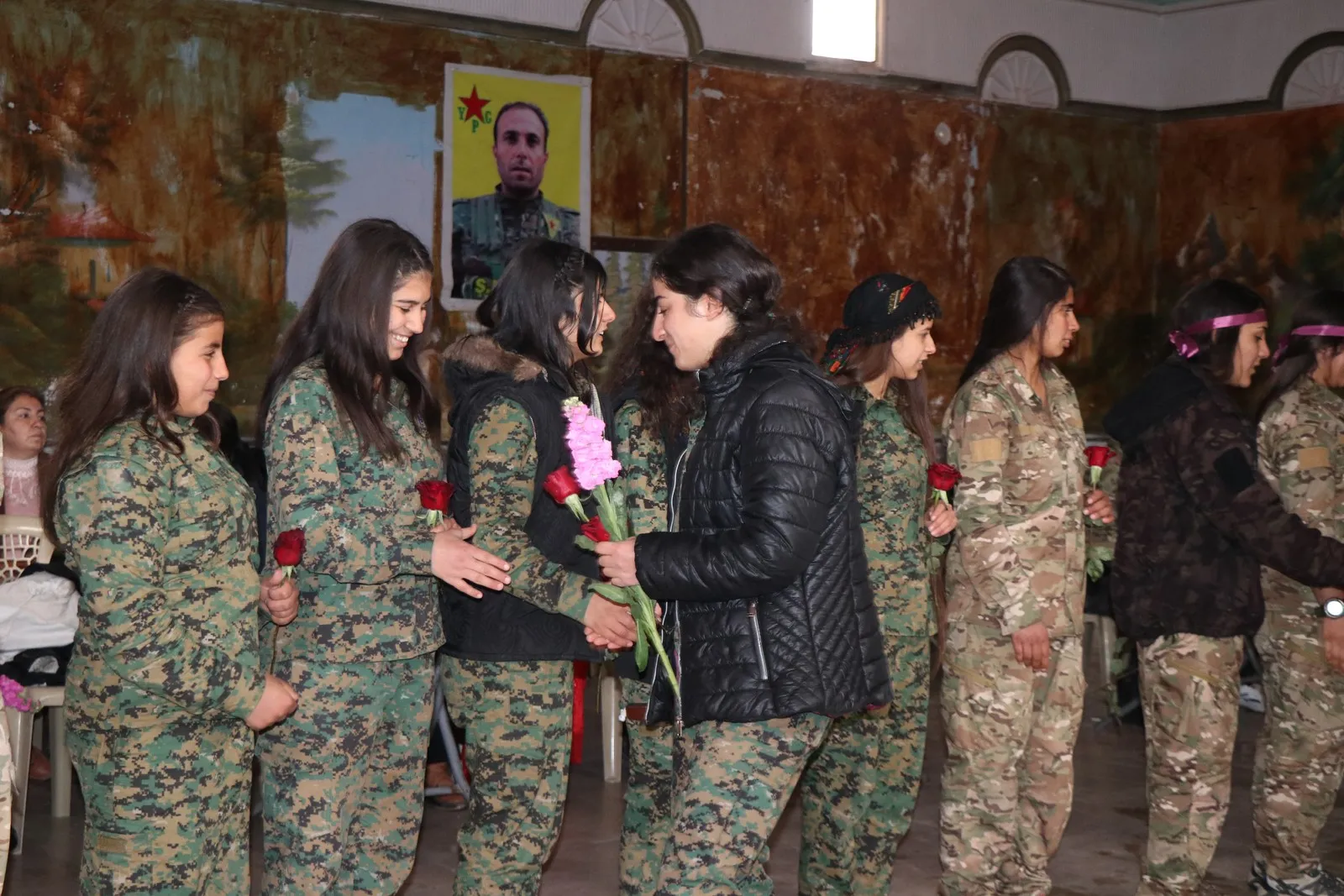 Women in Aleppo, Tabqa, and Sarin celebrate International Women's Day