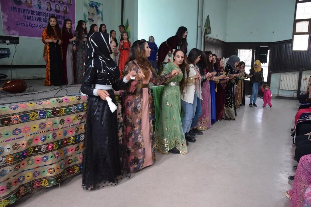 Women in Aleppo, Tabqa, and Sarin celebrate International Women's Day