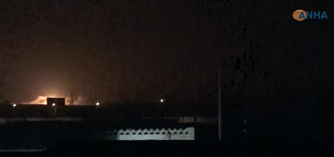 ​​​​​​​Turkish bombardment on northern and western countryside of Ain Issa