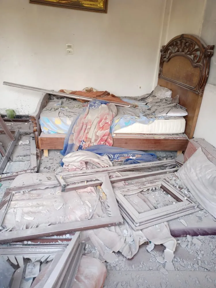 In pictures, Turkish bombing effects on Hasaka countryside