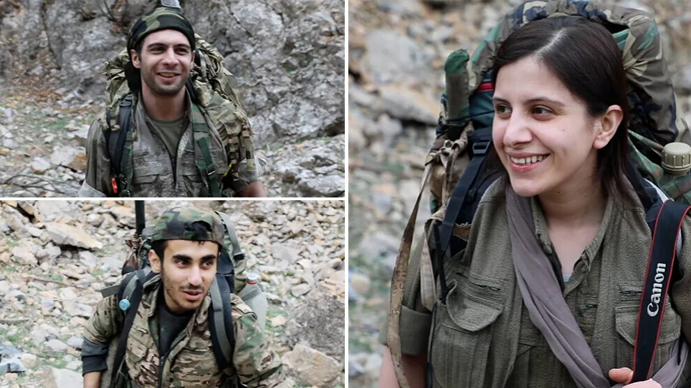 First scenes of mobile guerrilla units preparing to carry out a military operation
