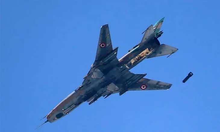 During the past 36 hours, more than 55 Russian raids on the Badia