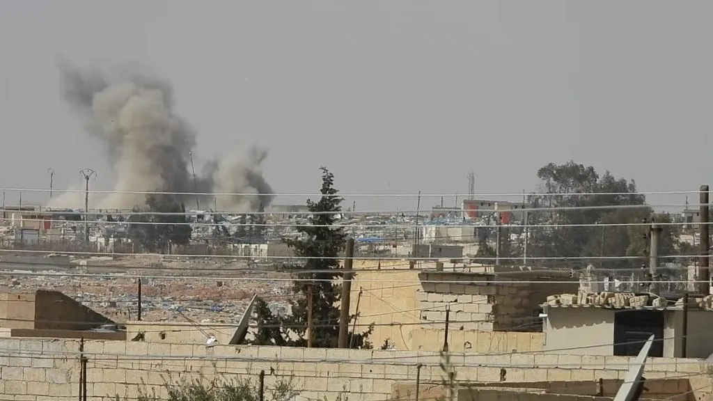 Rural Ain Issa shelled by Turkish forces