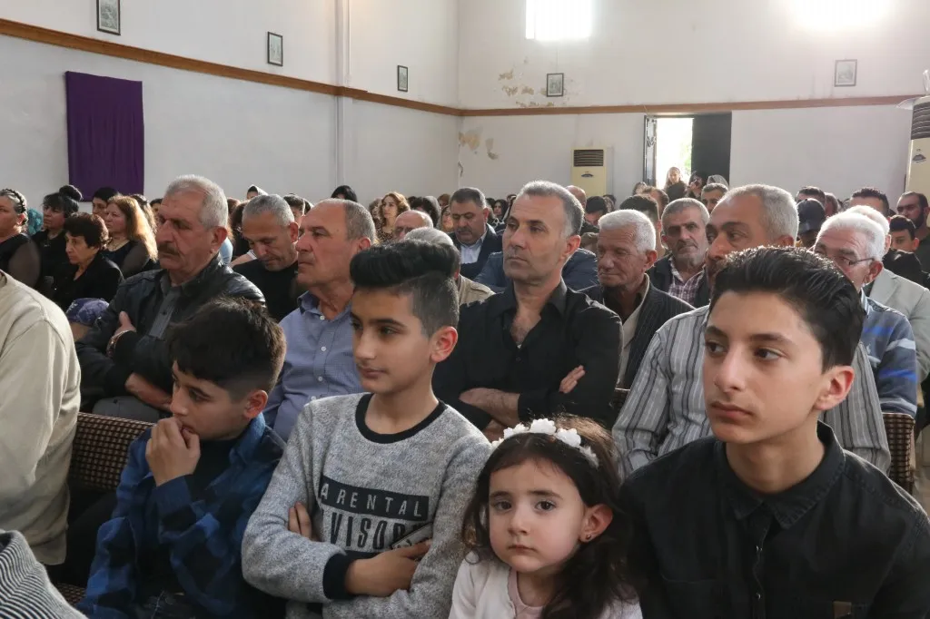 Derik Christians remember Jesus death and burial 