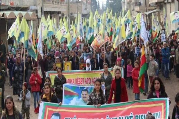 What birth of leader Ocalan represent for Circassian, Kurdish and Arab women