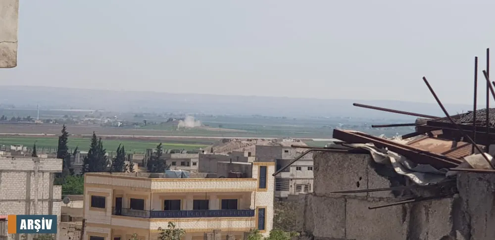 ​​​​​​​Turkish occupation UAVs target the centre of Kobani city and its south