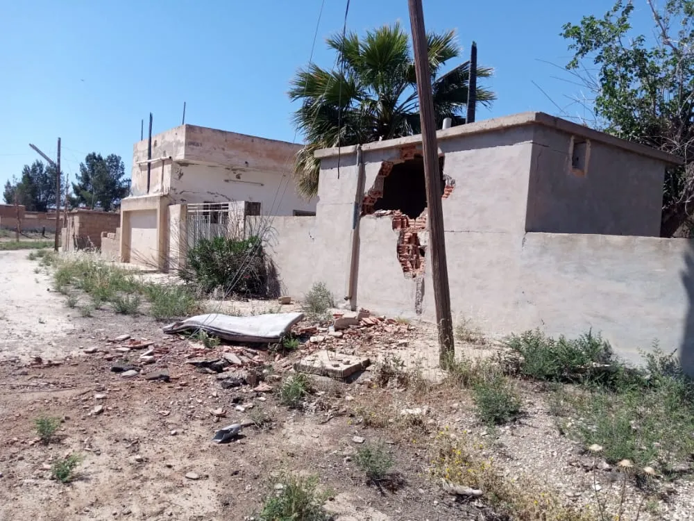 ​​​​​​​ANHA captures unthinkable devastation on Assyrian village of Tal Tawil in Tal Tamr