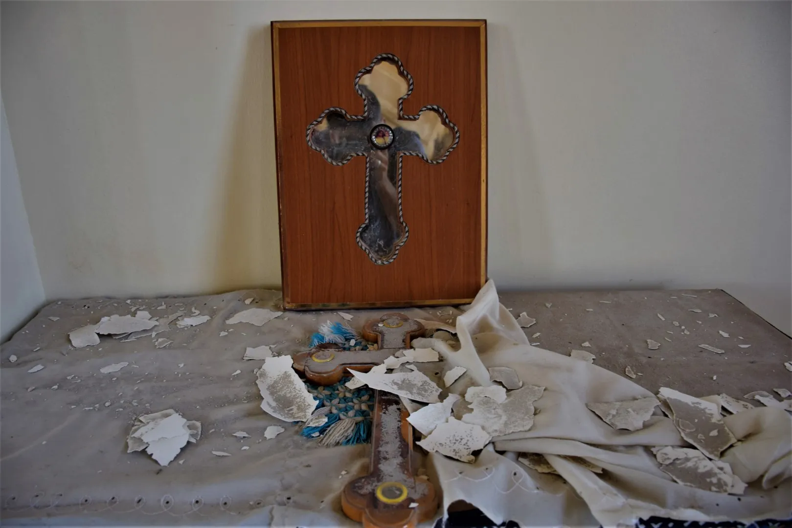 Turkish occupation bombing turns church of Mar Sawa al-Hakim into rubble