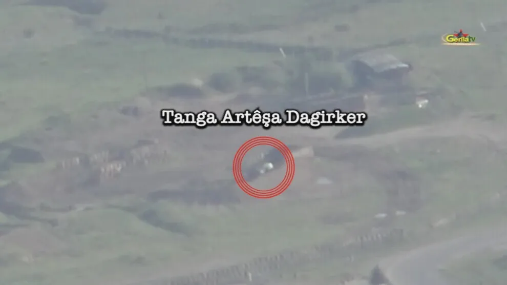Footage of guerrilla action against Turkish occupation in Bamerne
