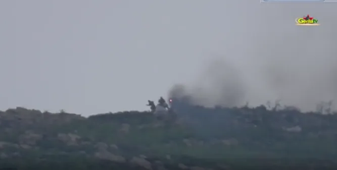 Footage of guerrilla action that killed 8 Turkish soldiers in Werxele