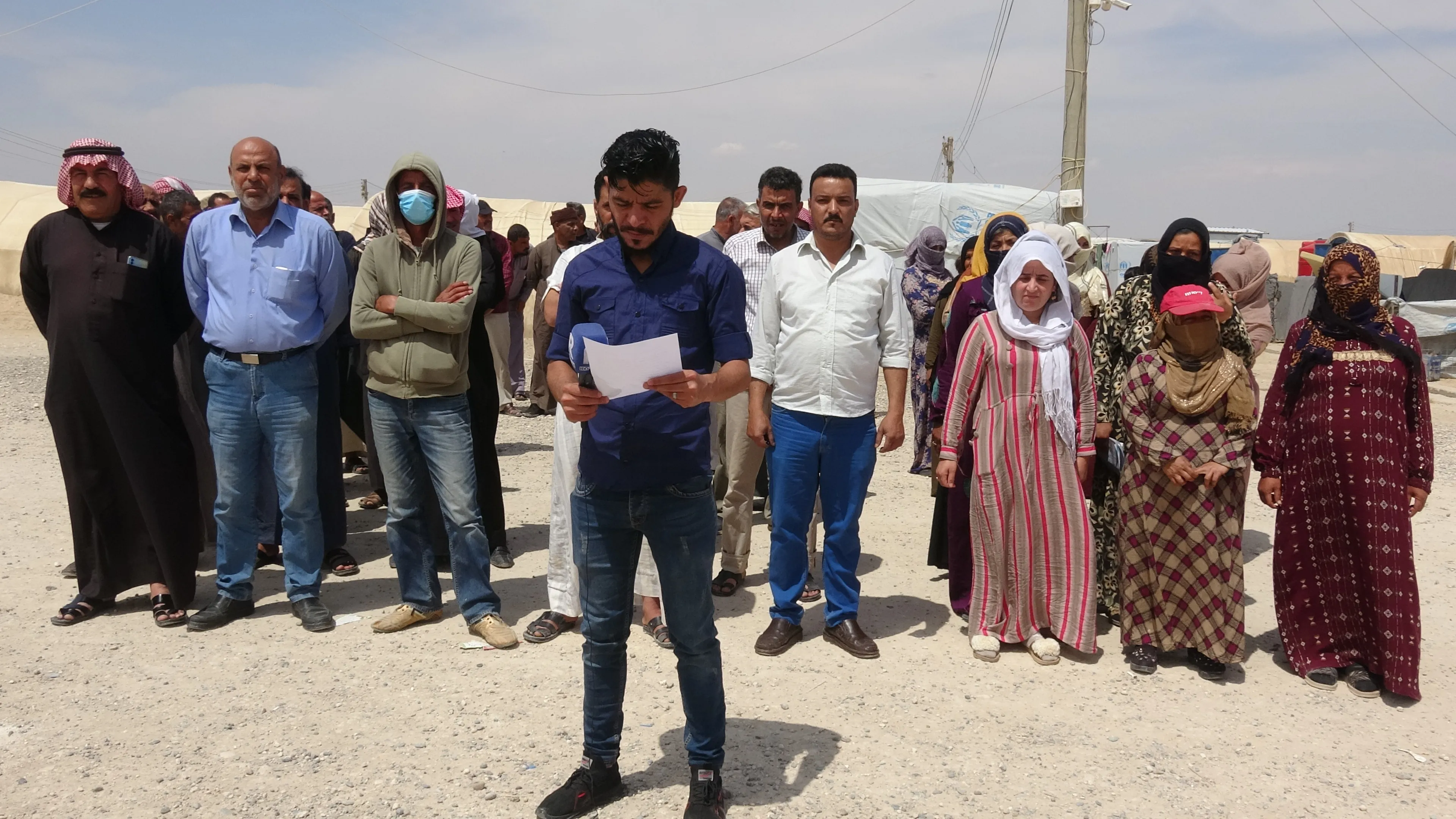 Girê Spi IDPs condemn Turkey's demographic change in occupied areas
