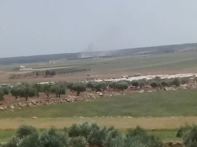 Turkish occupation and its mercenaries bombard Sherawa district