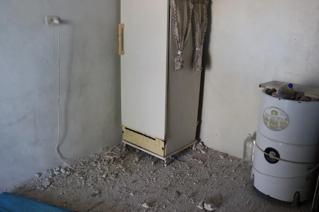 Exclusive scenes show great damage to public facilities in Zarghan