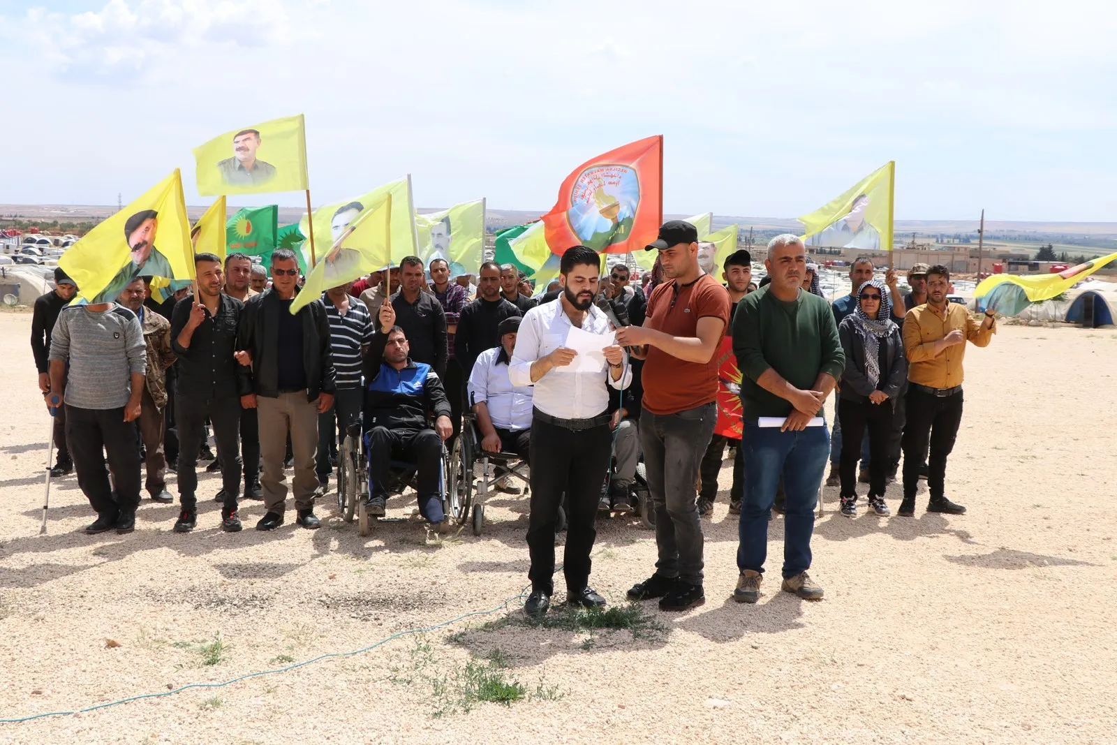 Afrin War Wounded denounce attack on Medya Zones