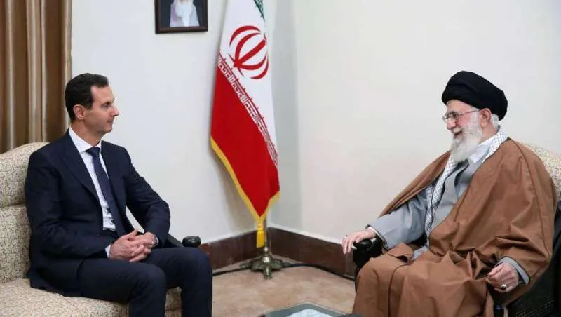 Assad met both Khamenei and Raisi