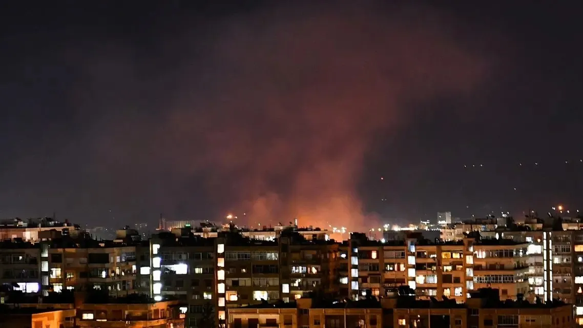Israeli attack on southern Damascus