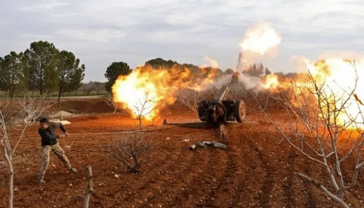 Mutual shelling between Damascus forces and Turkey gangs in De-escalation zone
