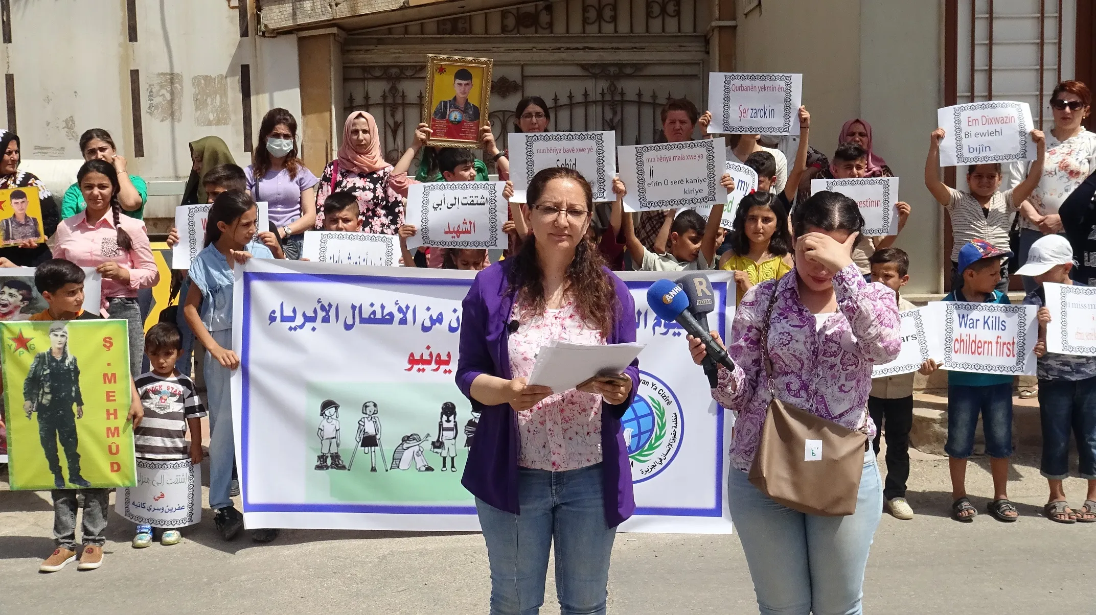 Human Rights Organization calls for the protection of children from Turkish occupation crimes