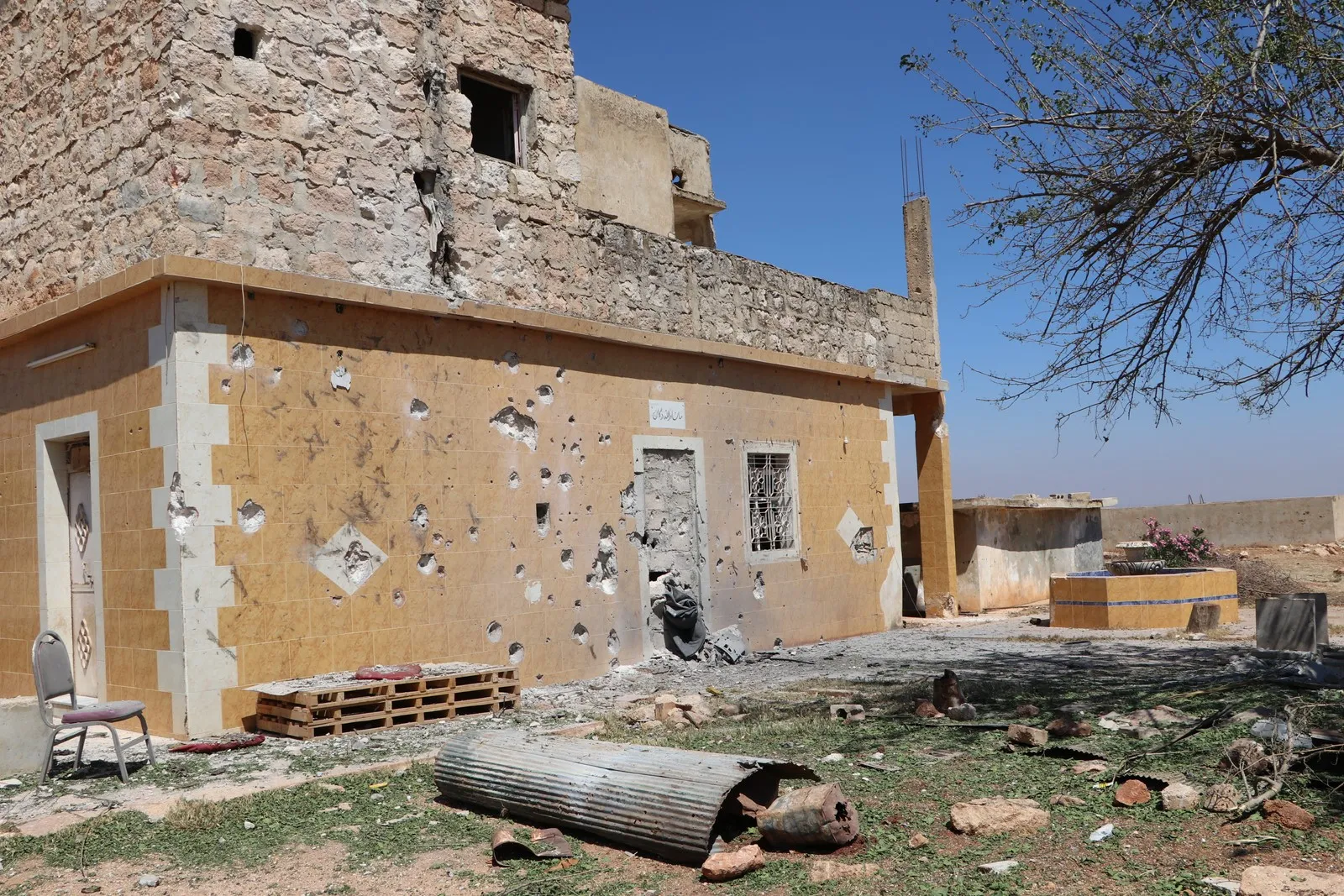 ANHA camera captures villages bombed by Turkish occupation in Shahba canton