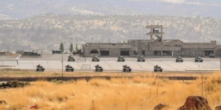 Missile bombing on Turkish base in Nineveh Governorate