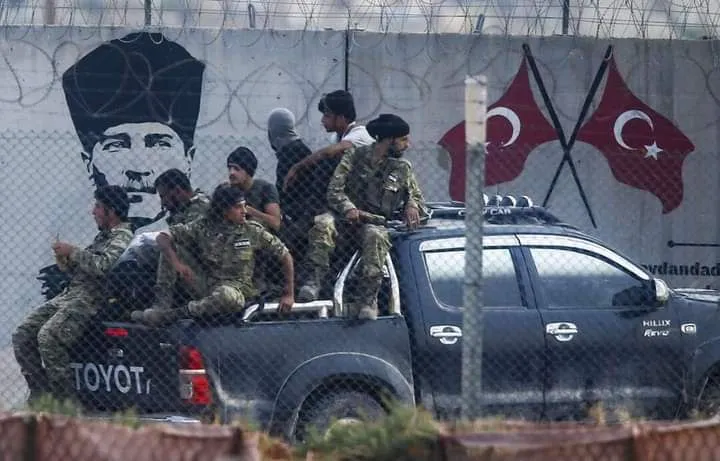 ​​​​​​​Turkey's mercenaries beat all family members from Jinderes district